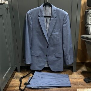 Hugo Boss Light Blue Suit Set